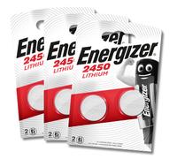 Energizer CR2450 Batteries, Lithium Coin, 2 Pack
