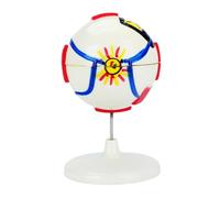 6X Enlarged Human Anatomy Model Detachable PVC Anatomical Human Eye Educational Tool for Science Labs PVC Teaching