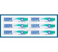 6x Eucryl Smokers Toothpaste | Powerful Stain Removal | Freshmint - 50ml