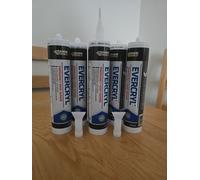 6x Everbuild Evercryl Emergency Roof Repair Waterproofing Grey 300ML