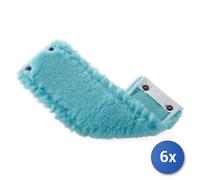 6x Floor Cloth Leifheit, Model 55330 CLEAN TWIST COMBI Dry Static