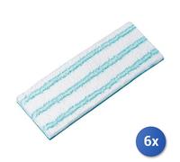 6x Floor Cloth Leifheit Picobello M Micro Duo, Model 56610, for One