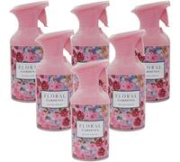 6x Floral Fragranced Room Spray - 3 Scents to Choose From - 250ml (Gardenia)