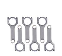 6x Forged Connecting Rods ARP2000 Bolt 154mm Compatible With A4 A6 RS4 2.7T RS6 Biturbo 4.2L BCY Bellie Belias