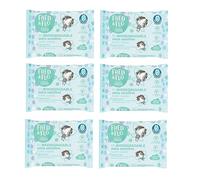 6X Fred & Flo Toilet Training Wipes Fragrance Free 60 Pack