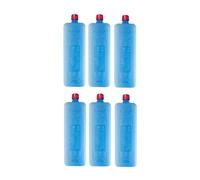6x Freezer Packs Cooling Elements Cooling Ice Packs for Beach Hiking Family