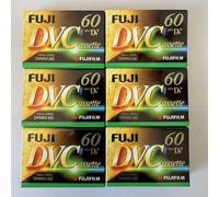 6x FUJI Fujifilm DVC 60 MiniDV Digital Video Cassette Tape for Mini DV Camcorder