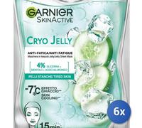 6x Garnier Face Mask 22 Grams Cryo Jelly Face Made In Italy