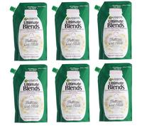 6x Garnier Ultimate Blends Delicate Oat Milk Shampoo Refill Pouch 500ml