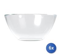6x Glass Bowl Brand Luminarc Model Cosmos 20Cm