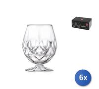 6x Glasses In Transparent Glass Alkemist For Spirit Cl53