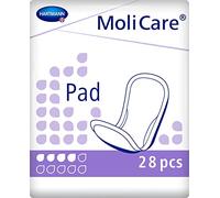 6x Hartmann MoliCare® Pad Einlage bei Inkontinenz, 4 Tropfen - 28 Stück - B07L8GXTT6 | Packung (28 Stück)