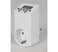 6x Heitech Electromechanical Timer Weekly Indoor Home Protection Sockets