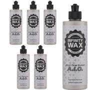 6X Infinity Wax A.i.o. Polish 250Ml Medium Cut Paintwork Scratch Gloss Enhancer