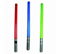6x Inflatable Lightsaber Light Saber Toy Colour may Vary