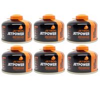 6x Jetboil JetPower Butane Gas Fuel 100g Canister