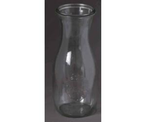 6x Juice Bottle "Cucinare" Round Rim 530 ml Weck Bottle Preserving Glass