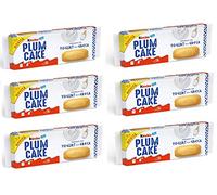 6X Kinder Ferrero Plum Cake Prepared with Greek Yogurt Creamy and Soft Snack Cake ( 6 x 32g ) 192g