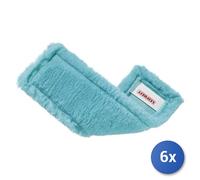 6X Leifheit 55118 Profi XL Floor Cloth Replacement, Ideal For Dust And