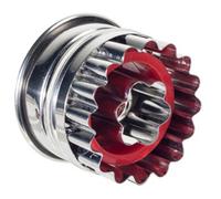 6X Linzer Cookie Cutter Rosette 5 Cm Stainless Steel Baking Decoration