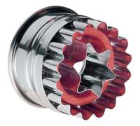 6X Linzer Cookie Cutter Star 5 Cm Stainless Steel Cookie Cutter