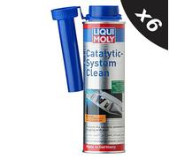 6x Liqui Moly Catalytic System Cleaner Reduces Emission & Consumption - 300ml