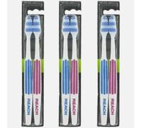 Listerine Duo Reach Interdental Medium Toothbrush Pack of 2