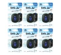 6x Little Joe Scents Membrane Vent Clip Car Air Freshener Freshner- Blue New Car