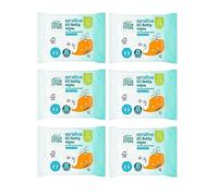 6X Little Ones Botty Potty Training Frangrance Free Wipes 60 Pack