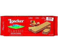 12x Loacker Classic Wafer Biscuit Cookie with Hazelnut Cream 45g