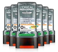 6x Loreal Men Expert Magnesium Defence Hypoallergenic Shower Gel 300ml