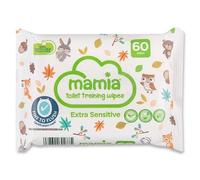 6x Mamia Toilet Training Wipes Extra Sensitive 60 Pack
