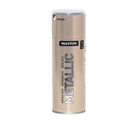 6x Maston Spray Paint Metallic Gloss Antique Gold 400ml