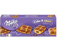 6X Milka Cake & Choc with Cream and Chocolate Nuggets 175g Biscuits Cookies
