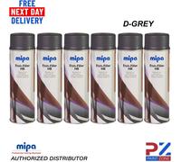 6X Mipa Etch Filler High Build Dark Grey (500ML)