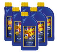 6X Morris Sae 20 Classic Motor Oil 1L - Mineral Engine Oil Api Sd/cc