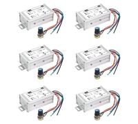 6X Motor Speed Controller DC9V 12V 24V 48V 60V PWM Motor Speed Controller Regulator Driver 0-1200W Adjustable Current