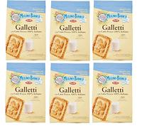 6X Mulino Bianco Galletti 350g Italian Biscuits Cookies