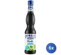 6x Multipack Fabbri Syrup Zero Mint Ml 560