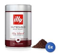6x Multipack Illy Espresso Intenso Coffee Beans 250 g