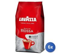 6X Multipack Lavazza Coffee 1 Kg Beans Red