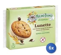 6X Multipack Mulino Bianco Lunette Gluten Free 140G