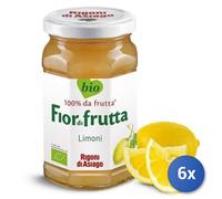 6X Multipack Rigoni Di Asiago Jam Rigoni Organic 250G S/Z Lemons