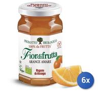 6X Multipack Rigoni Organic Jam 250G No Sugar Bitter Oranges