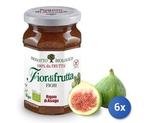 6X Multipack Rigoni Organic Jam 250G Sugar Free Figs