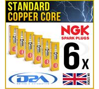 6x NGK DR8ES-L 2923 Standard Spark Plugs For HONDA CBX1000B,C 6-cyl. 78>84