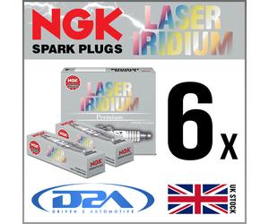 6x NGK ILKAR7F7G 90061 Laser Iridium Spark Plug