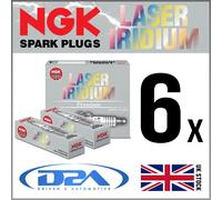 6x NGK ILKAR7Q7 (90391) Laser Iridium Spark Plugs For DACIA DUSTER SANDERO CLIO