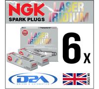 NGK Spark Plugs ILZKR7A Laser Iridium 1961 Pack of 6
