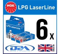 6x NGK LPG8 6806 LPG Spark Plug